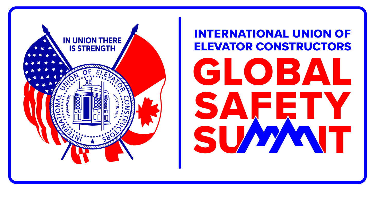 Official IUEC Global Safety Summit graphic with the dates April 27–28, 2027 in Las Vegas